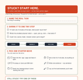 Smallest Next Step — full printable tool preview